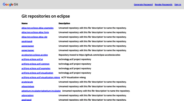 eclipse.googlesource.com