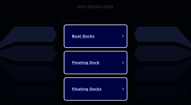 eco-docks.com