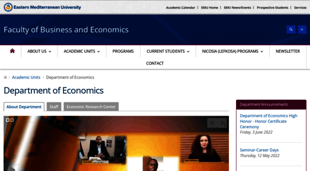 economics.emu.edu.tr