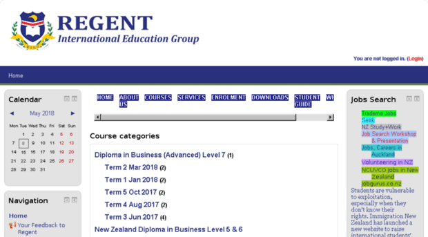 ecourse.regent.ac.nz