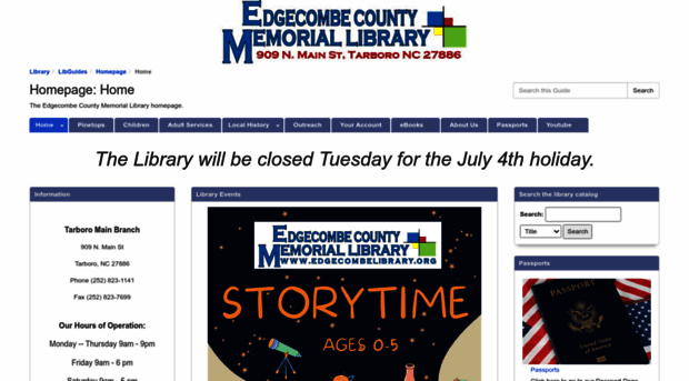 edgecombelibrary.org