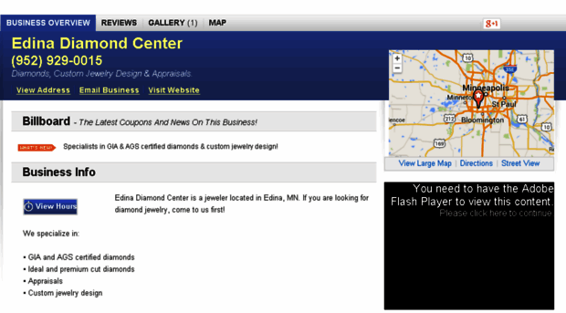 edinadiamondcenter.com