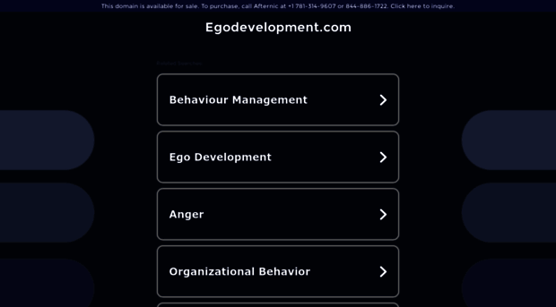 egodevelopment.com