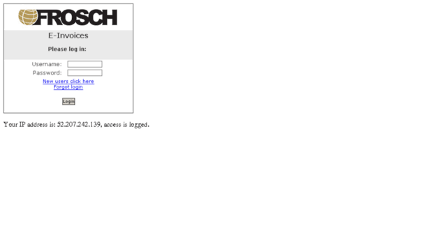 einvoices.frosch.com
