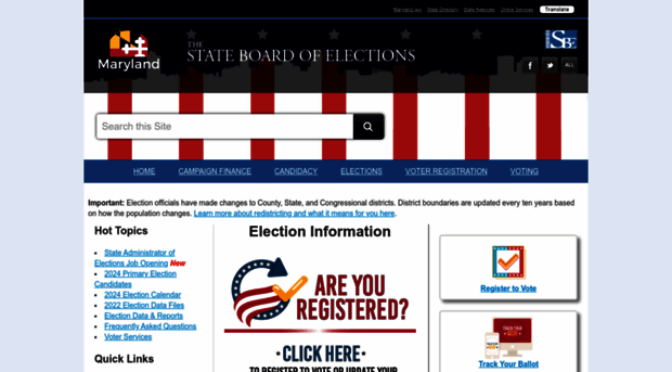 elections.state.md.us