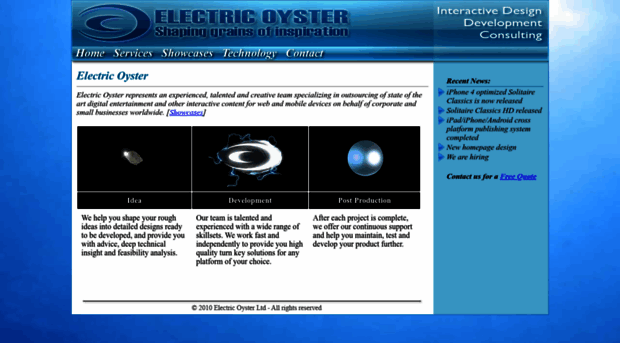 electricoyster.com