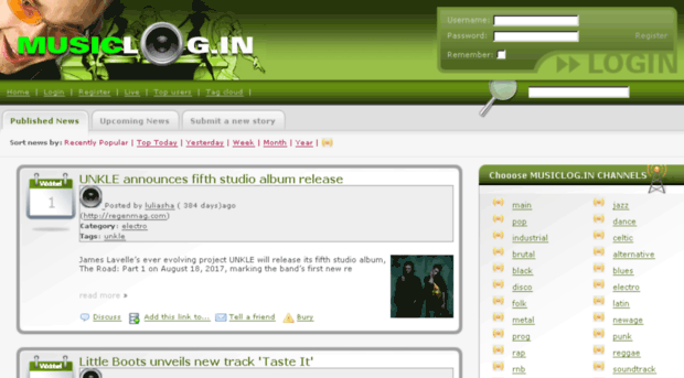 electro.musiclog.in