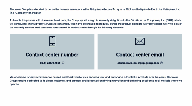 electrolux.com.ph