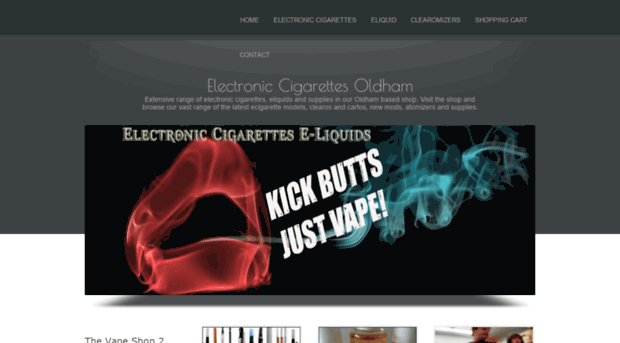 electroniccigarettesoldham.co.uk