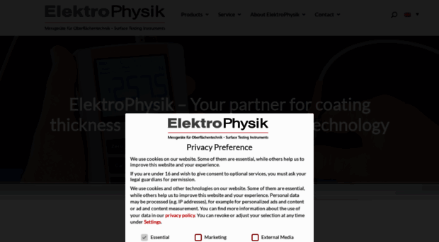 elektrophysik.com