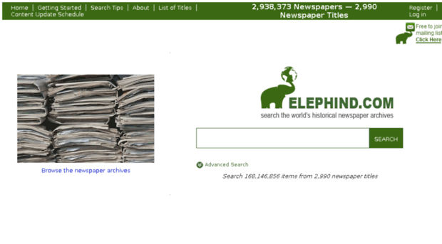 elephind.com
