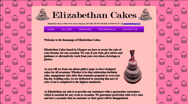 elizabethancakes.co.uk