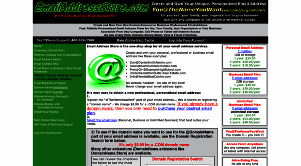emailaddressstore.com