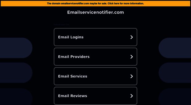 emailservicenotifier.com
