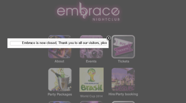 embracenightclub.com