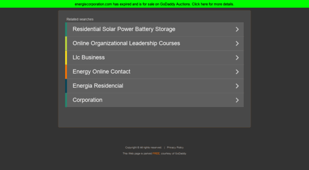 energiscorporation.com