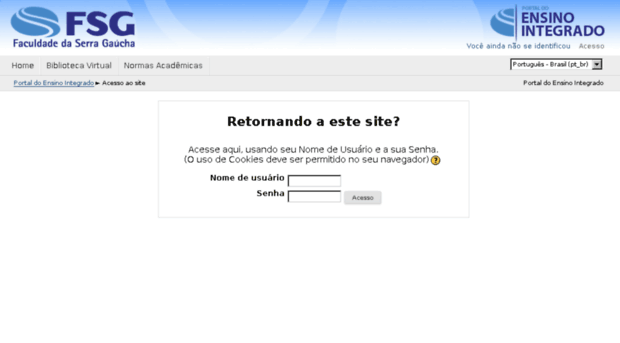 ensinointegrado.fsg.br