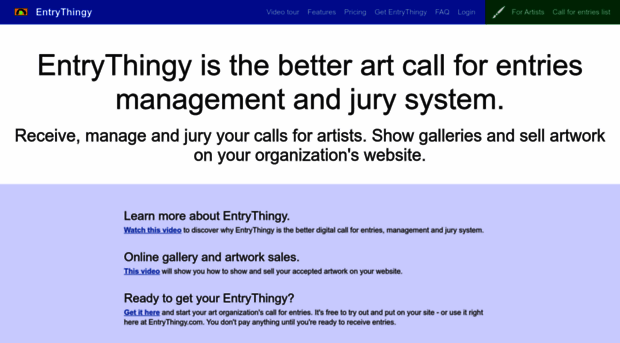 entrythingy.com