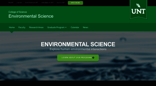 environmentalscience.unt.edu