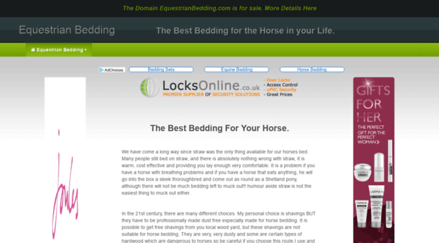 equestrianbedding.com