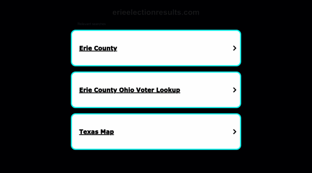 erieelectionresults.com