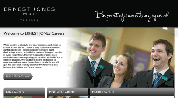 ernestjonescareers.co.uk