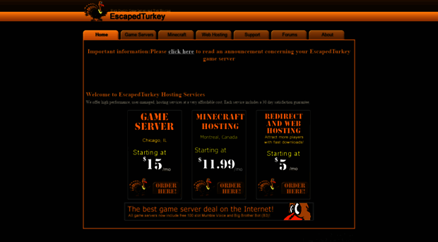 escapedturkey.com