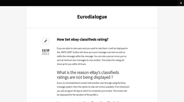 eurodialogue.eu