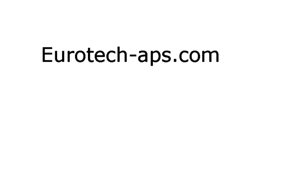 eurotech-aps.com