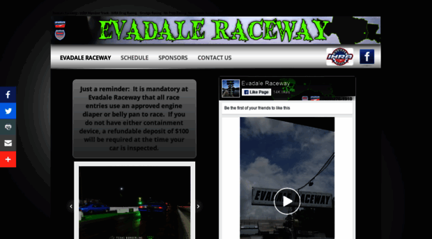 evadaleraceway.com