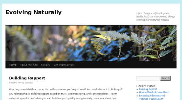 evolvingnaturally.info