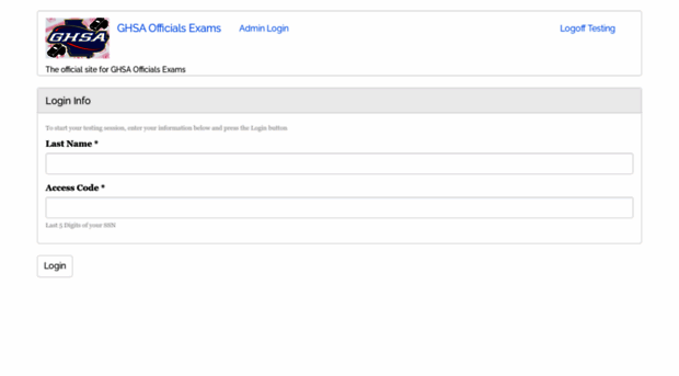exam.ghsa.net