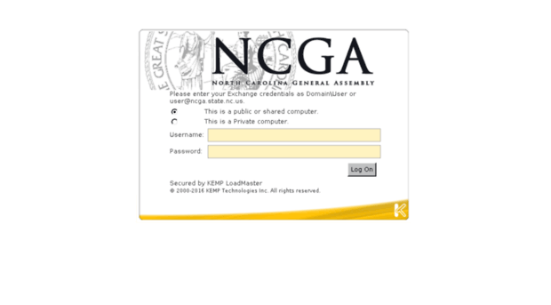 exchange.ncleg.net