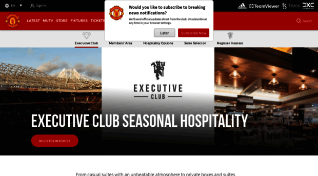 executiveclub.manutd.com