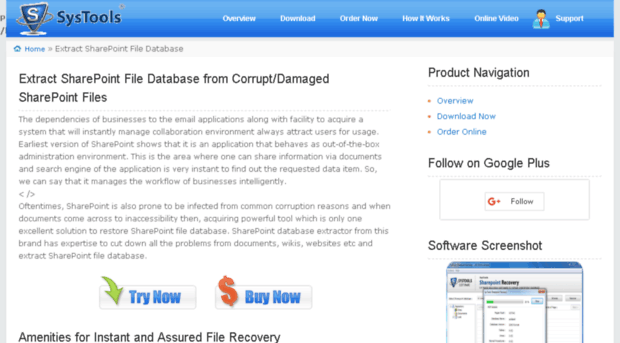 extractsharepointfiledatabase.datarestoresoftware.com