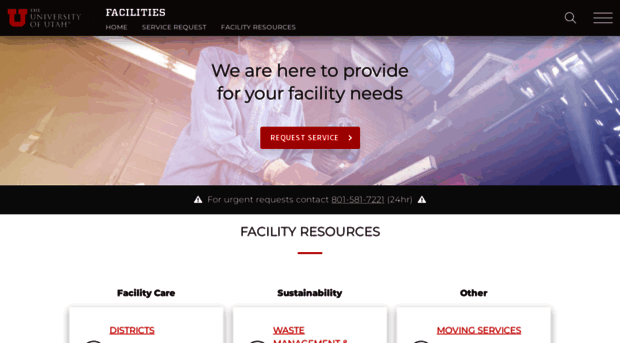 facilities.utah.edu