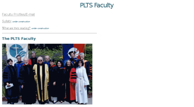 faculty.plts.edu