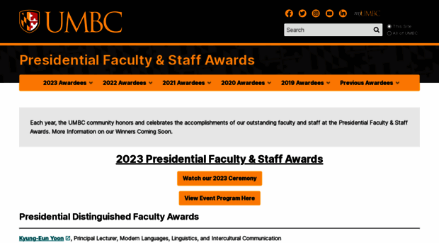 facultystaffawards.umbc.edu