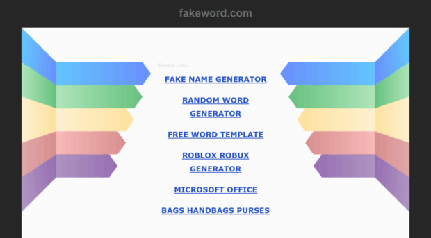 fakeword.com
