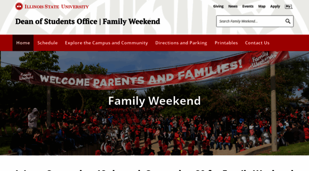 familyweekend.illinoisstate.edu