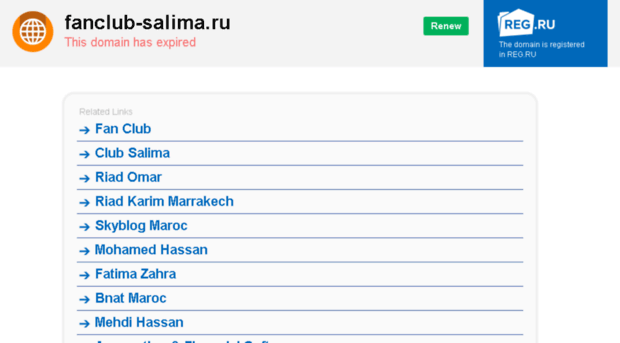 fanclub-salima.ru