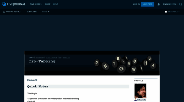 fantasyecho.livejournal.com
