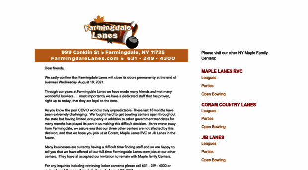 farmingdalelanes.com