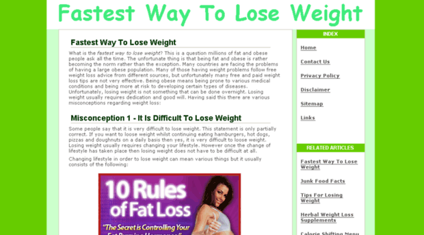 fastestway-toloseweight.com