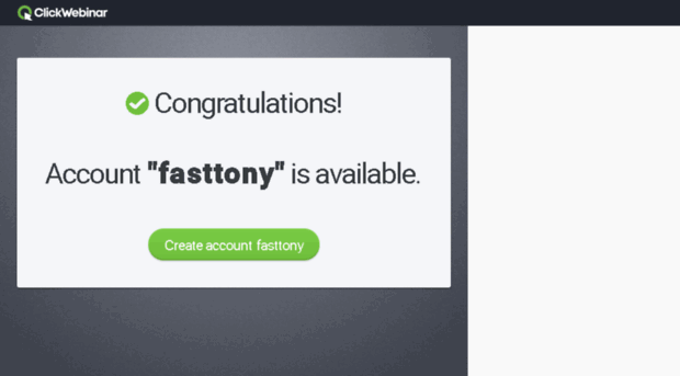 fasttony.clickwebinar.com