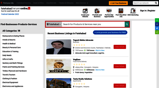 fatehabad.haryanaonline.in