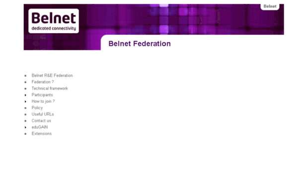 federation.belnet.be