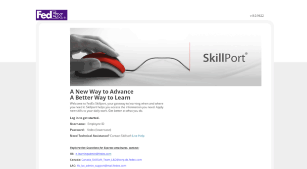 fedexamericas.skillport.com