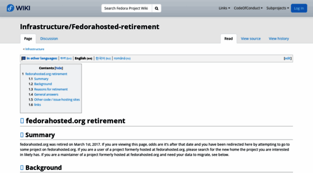 fedorahosted.org