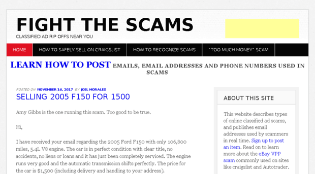 fightthescams.com